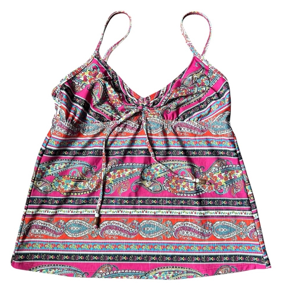 Lucky Brand Women's Paisley Print Top